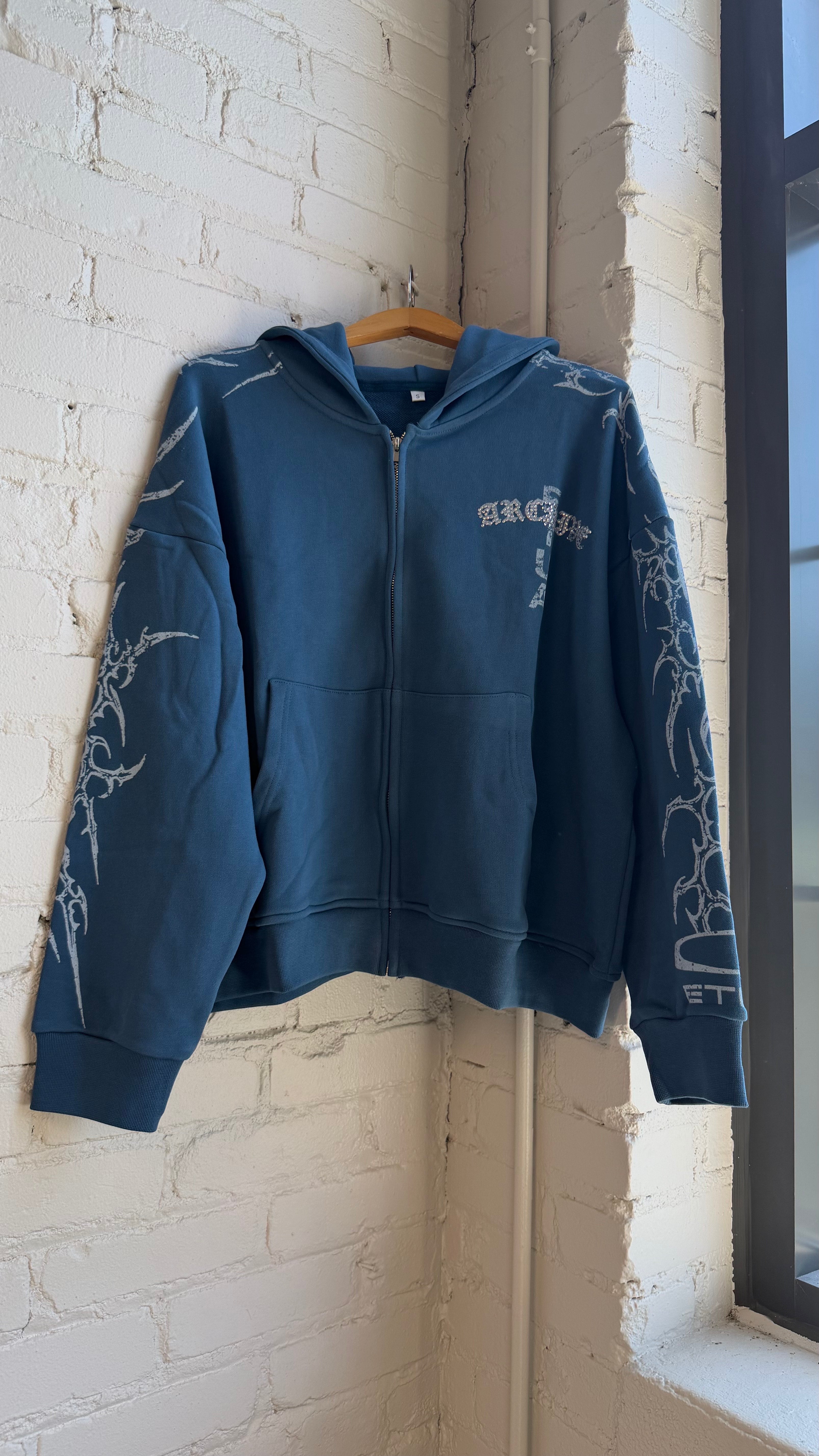 Blue Crossed Archives Hoodie